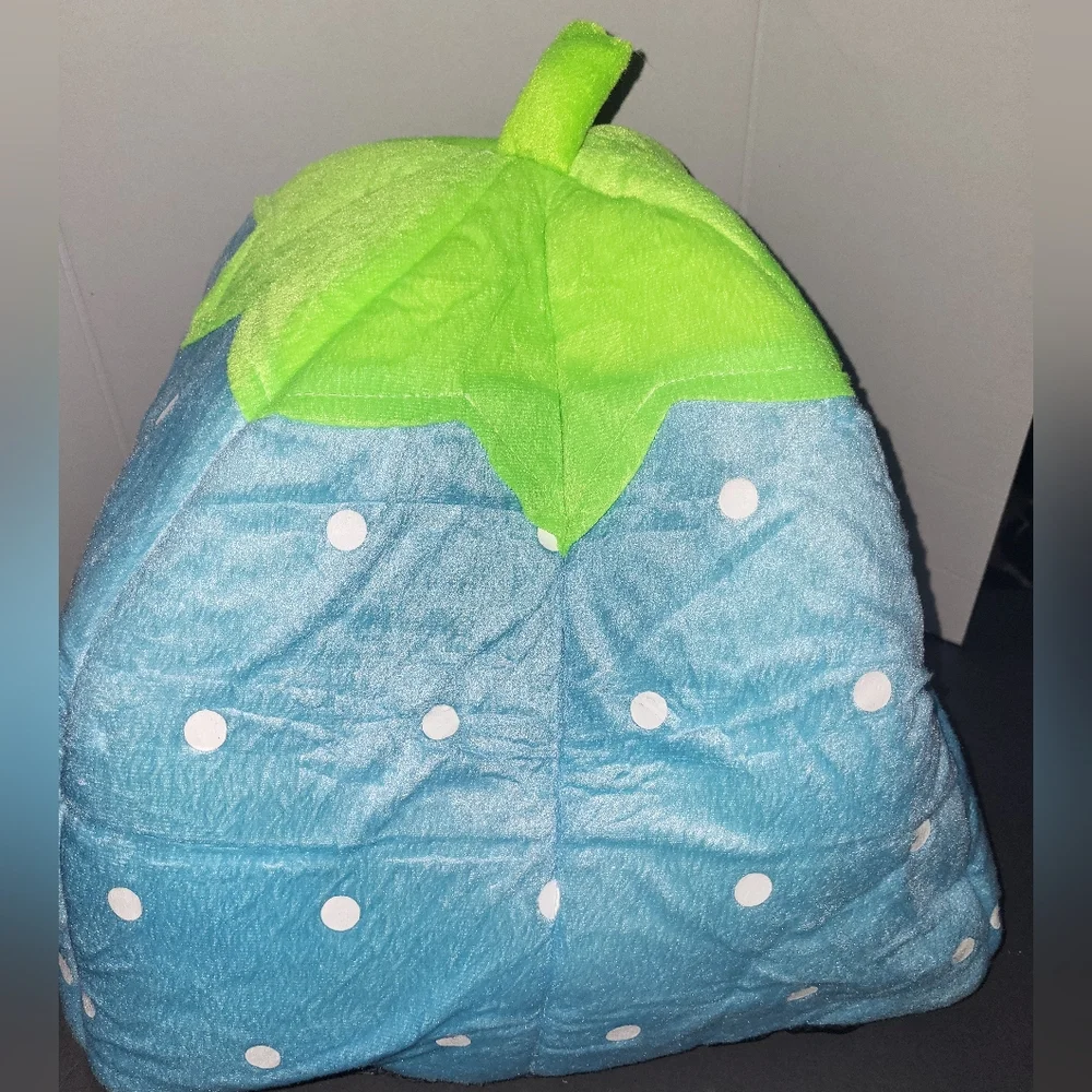 Strawberry Soft Pad Double-sided Pet Bed For Dogs And Cats Inside Pet House